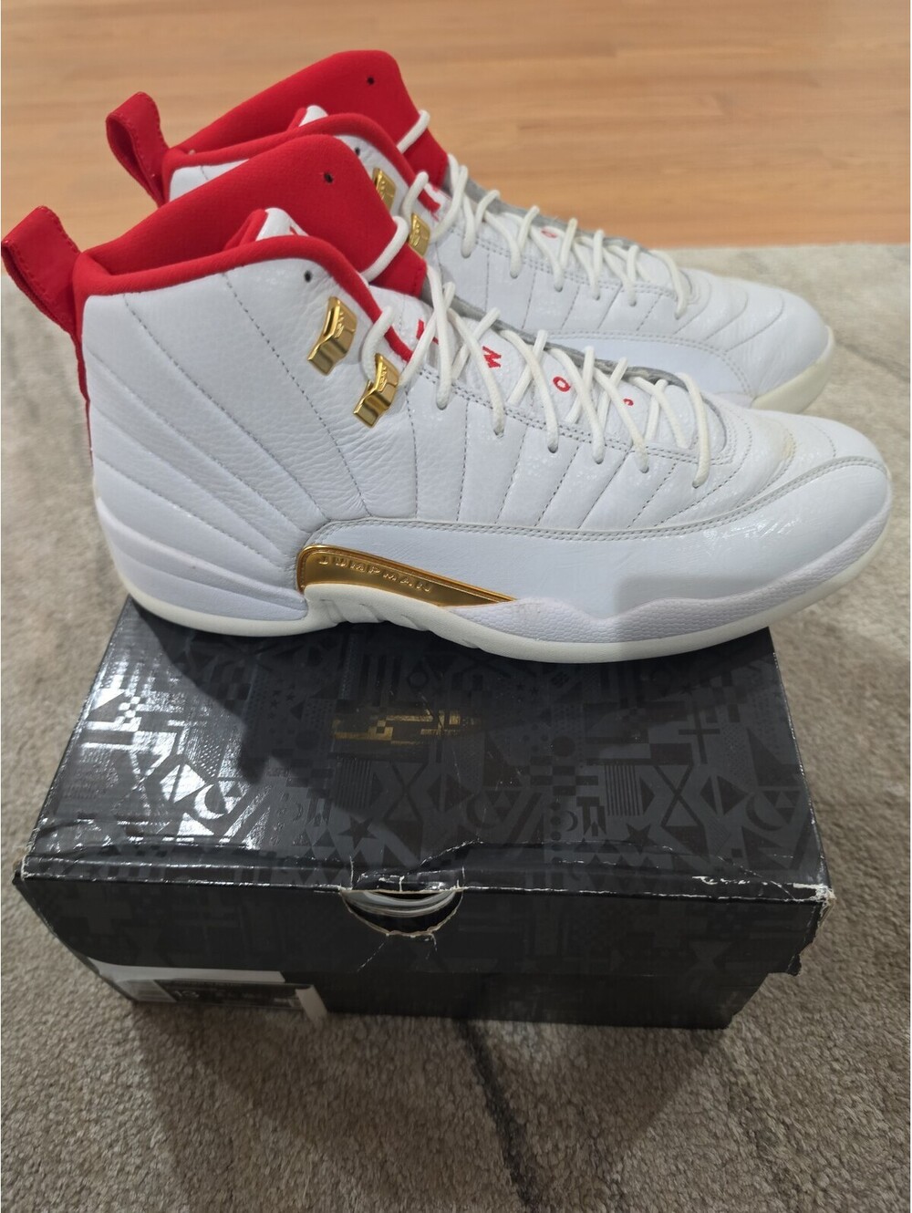 Jordan 12 FIBA size 13 super rare and clean